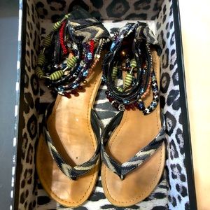 Zigi-Girl Soho Faithful Black Sandals